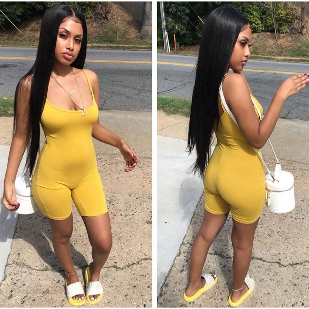 Honey bee Yellow Romper